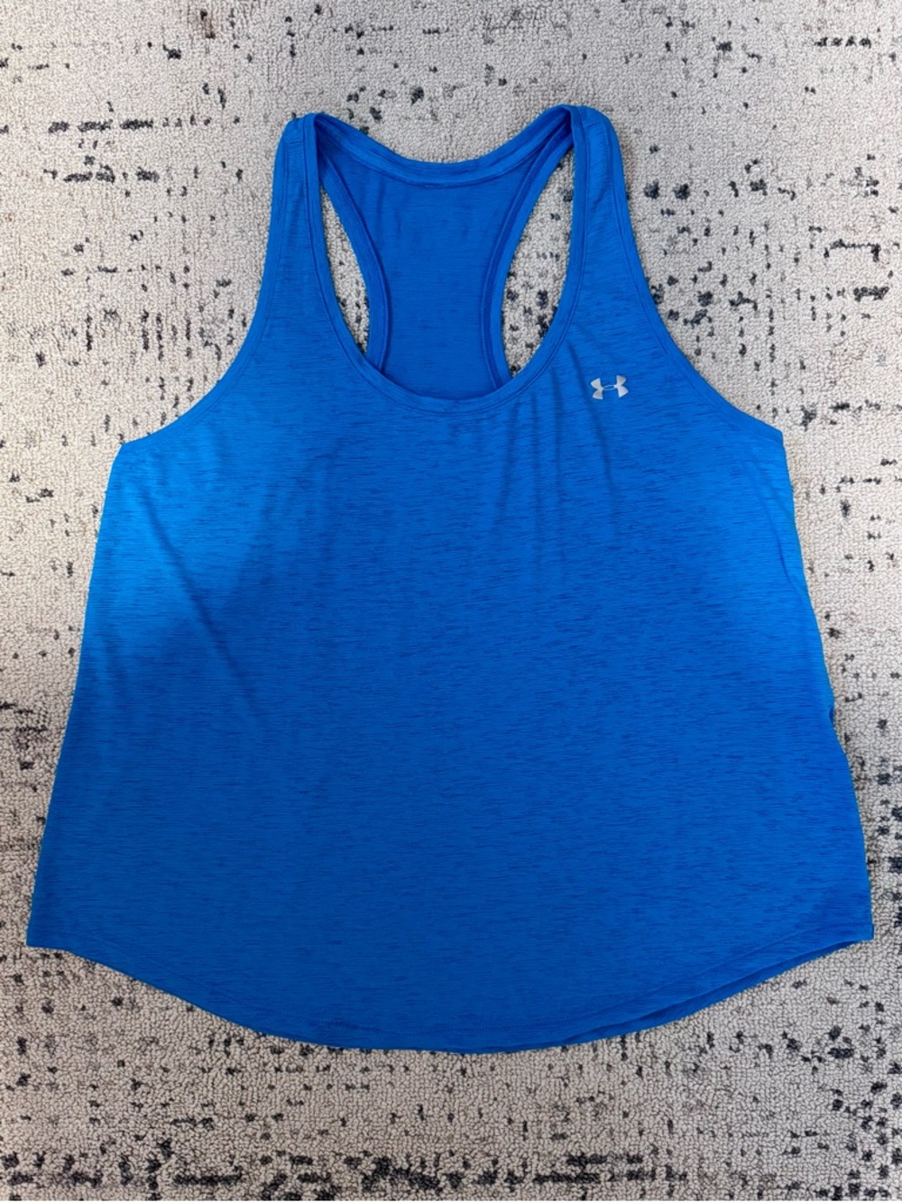 Under Armour Women's HeatGear Armour Racer Tank (Med/Tech Blue)